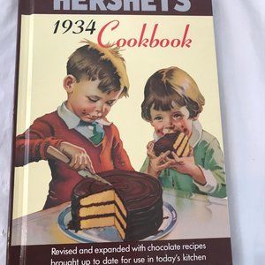 1934 reproduction Hershey’s hardcover cookbook